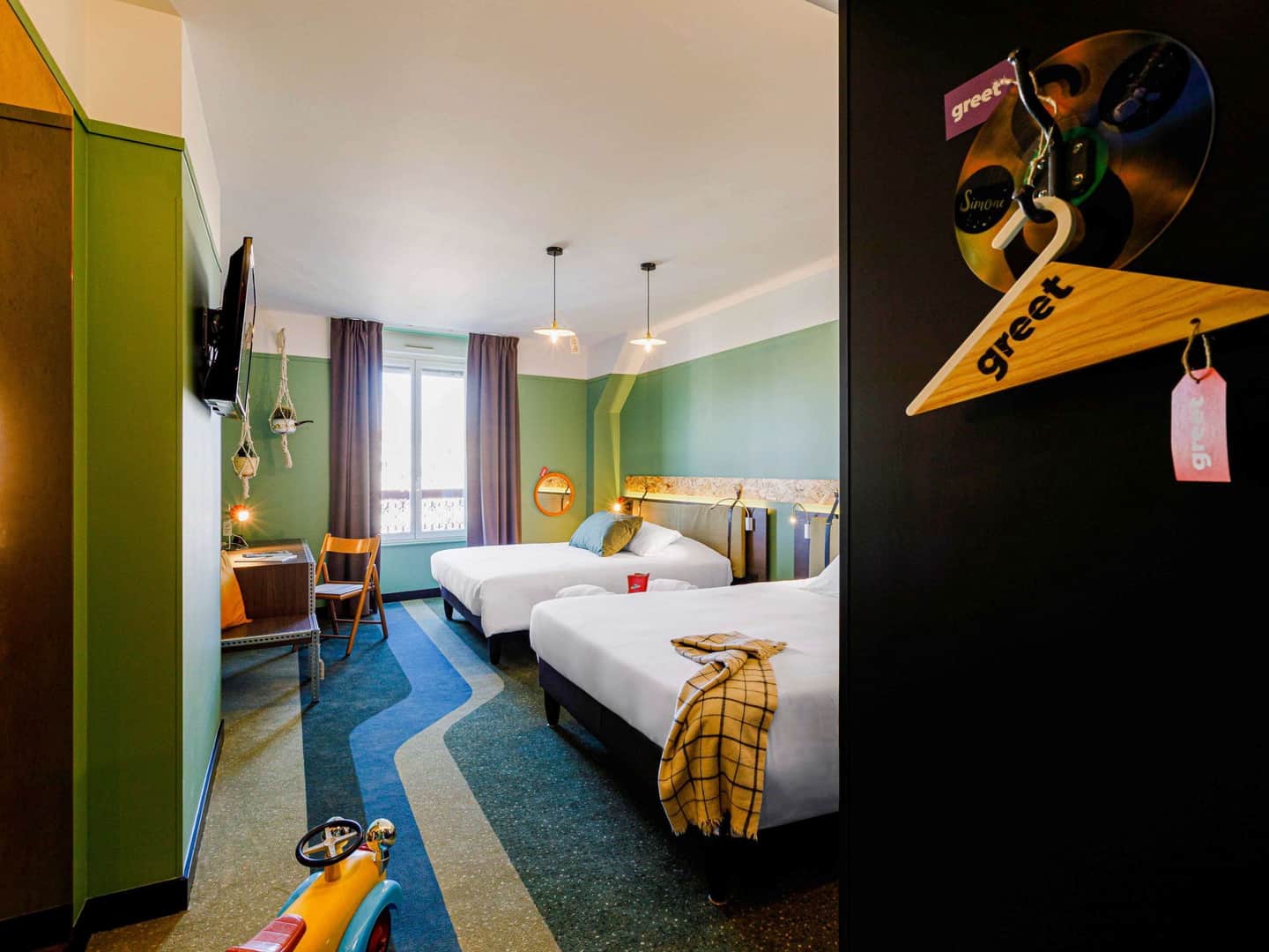 greet hotel Lyon Confluence